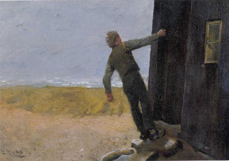 Christian Krohg Et Nodskudd oil painting image